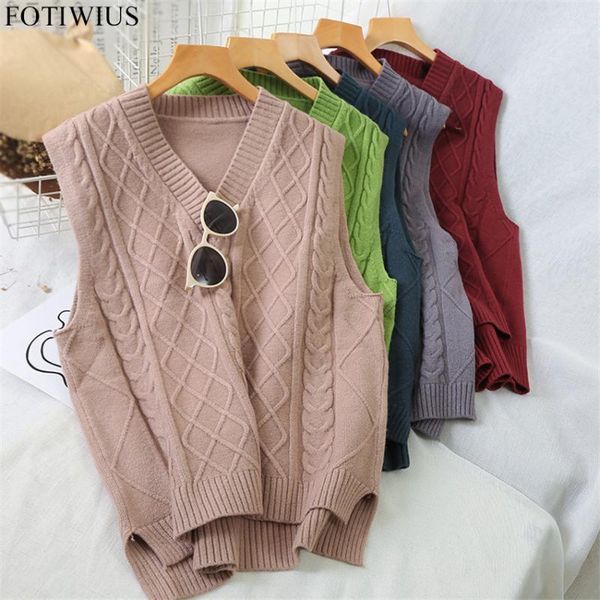 10 colors 2020 autumn winter knitted vest women casual sweater coat preppy syle sleeveless waistcoat outwear chalecos para mujer1, Black;white
10 colors 2020 autumn winter knitted vest women casual sweater coat preppy syle sleeveless waistcoat outwear chalecos para mujer1, Black;white