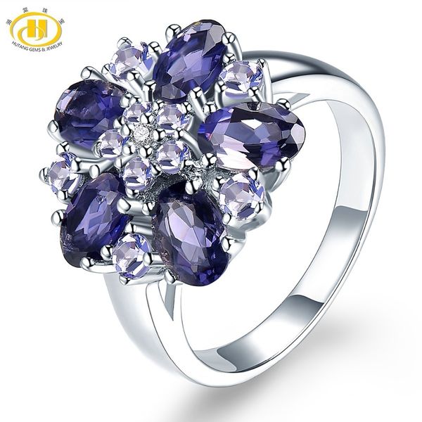 hutang iolite tanzanite wedding rings natural gemstone accents 925 sterling silver ring fine elegant jewelry for women's gift 201006, Golden;silver
hutang iolite tanzanite wedding rings natural gemstone accents 925 sterling silver ring fine elegant jewelry for women's gift 201006, Golden;silver