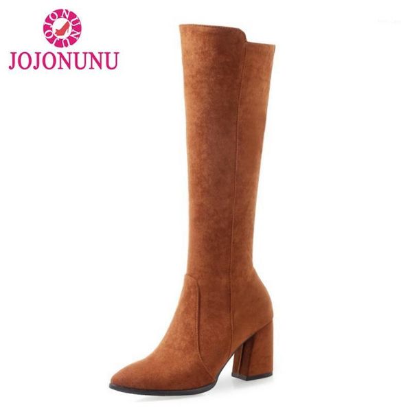 fitwee plus size 32-47 women knee high boots fur warm winter woman shoes thick heels ladies long boots fashion shoes1, Black
fitwee plus size 32-47 women knee high boots fur warm winter woman shoes thick heels ladies long boots fashion shoes1, Black