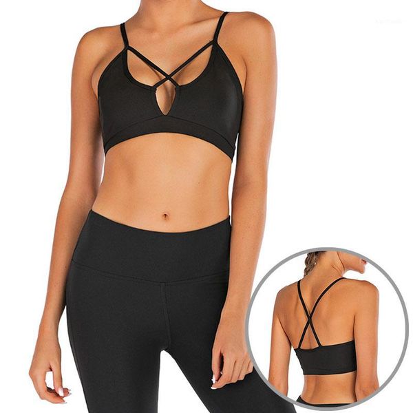 gym clothing womens yoga sports running bra bandage cross crop vest stretch bras with removable pads asd881, White;black
gym clothing womens yoga sports running bra bandage cross crop vest stretch bras with removable pads asd881, White;black