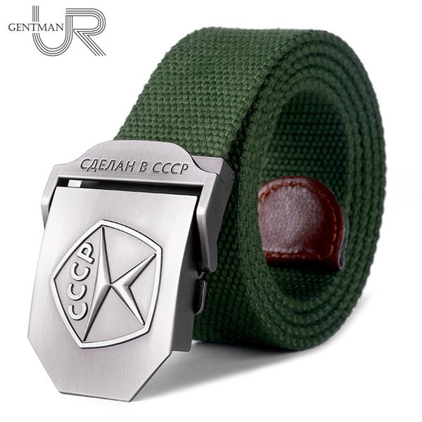 new men & women high 3d quality mark canvas military soviet memory cccp luxury jeans tactical belt, Black;brown
new men & women high 3d quality mark canvas military soviet memory cccp luxury jeans tactical belt, Black;brown