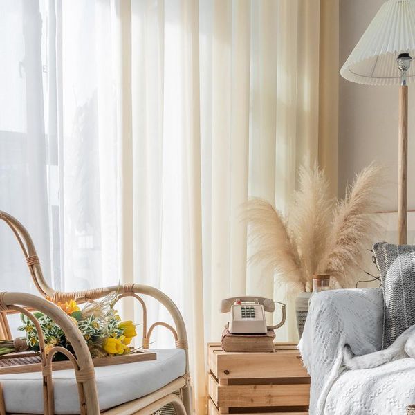 gxi semi sheer voile light filtering window curtain grommet panels for bedroom living room quality solid tulle
gxi semi sheer voile light filtering window curtain grommet panels for bedroom living room quality solid tulle