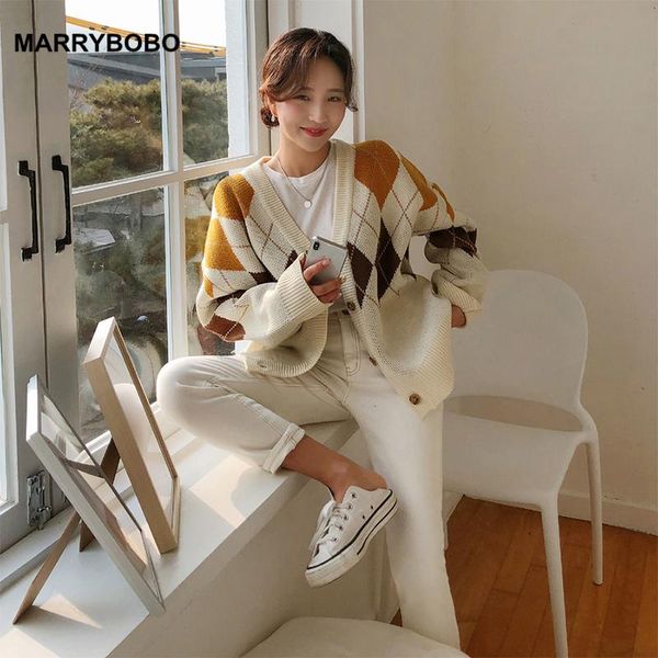 women's knits & tees vintage plaid print knitted cardigans women autumn winter loose sweater 2021 casual long sleeve single breasted ou, White
women's knits & tees vintage plaid print knitted cardigans women autumn winter loose sweater 2021 casual long sleeve single breasted ou, White