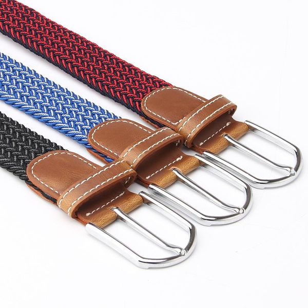 casual ladies belt fashion multicolor wild buckle belt pu leather men elastic force stretch woven canvas women, Black;brown
casual ladies belt fashion multicolor wild buckle belt pu leather men elastic force stretch woven canvas women, Black;brown