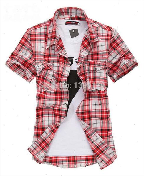 2021 spring summer short sleeved printed grid shirts men casual slim fit plaid shirts for men camiseta 2xl 5040, White;black
2021 spring summer short sleeved printed grid shirts men casual slim fit plaid shirts for men camiseta 2xl 5040, White;black