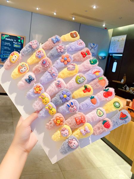 plush children's baby broken bb clip cute hairpin girl korean princess hair accessories
plush children's baby broken bb clip cute hairpin girl korean princess hair accessories