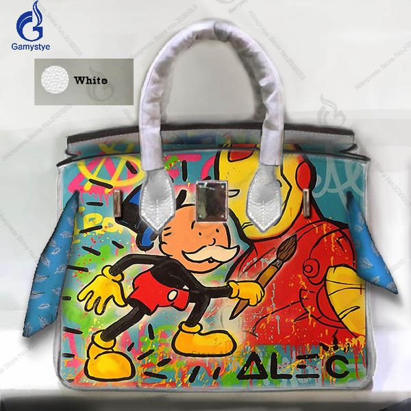 ручная роспись handmake art alec монополия rich деньги граффити печать сумка женщин classic тотализаторы silver золотой замок 100% genuine
ручная роспись handmake art alec монополия rich деньги граффити печать сумка женщин classic тотализаторы silver золотой замок 100% genuine
