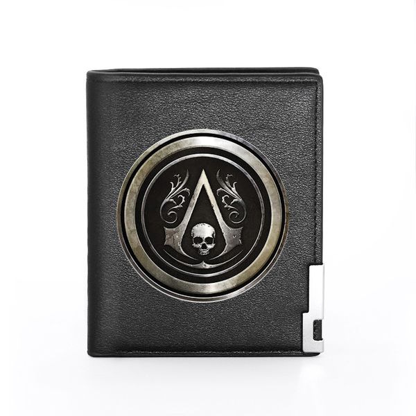 cool black assassin skull printing pu leather wallet men boy bifold credit card holder short purse male, Red;black
cool black assassin skull printing pu leather wallet men boy bifold credit card holder short purse male, Red;black