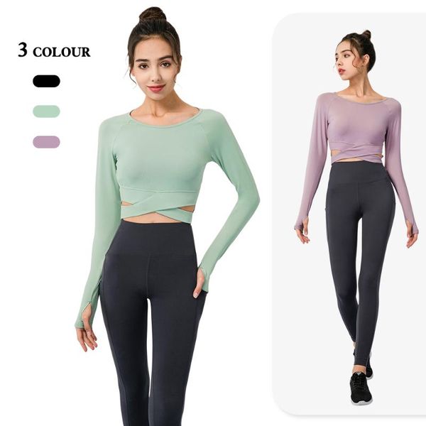 yoga outfits yuerlian 2pcs seamless women set long sleeve crop with chest pad high waist tight leggings sports suit fitness clothing, White;red
yoga outfits yuerlian 2pcs seamless women set long sleeve crop with chest pad high waist tight leggings sports suit fitness clothing, White;red