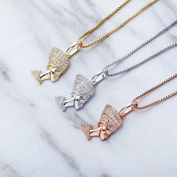 full diamond women head design hip hop pendant necklace copper with ice out zircons pendant necklace for men, Silver
full diamond women head design hip hop pendant necklace copper with ice out zircons pendant necklace for men, Silver