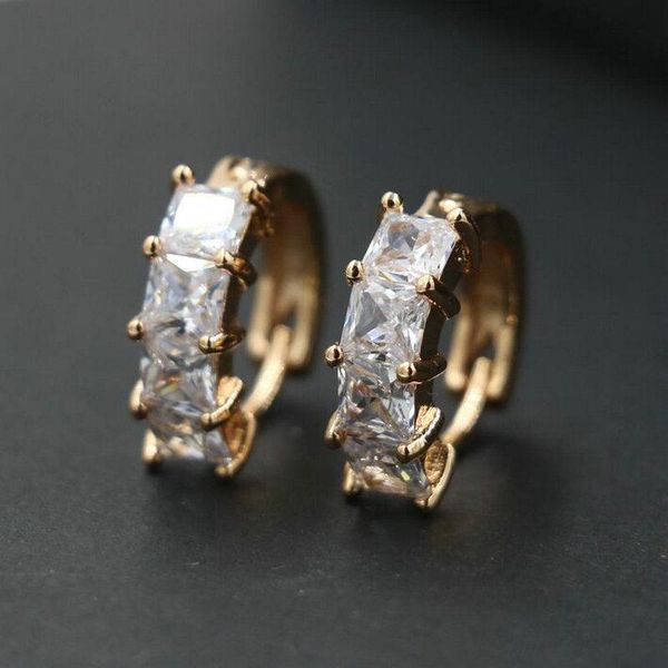 hoop & huggie bppccr classic gold color shining crystal earrings for women zircon pendientes brincos, Golden;silver
hoop & huggie bppccr classic gold color shining crystal earrings for women zircon pendientes brincos, Golden;silver