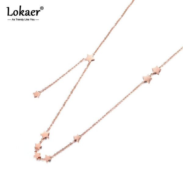lokaer creative simple gypsophila chain & link necklaces jewelry titanium steel chokers necklace for women collier n18017, Silver
lokaer creative simple gypsophila chain & link necklaces jewelry titanium steel chokers necklace for women collier n18017, Silver