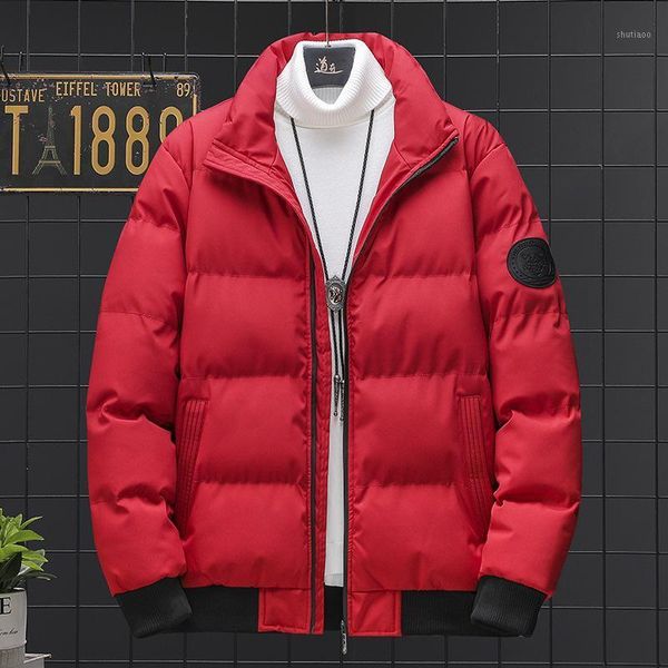 men's down jacket winter warm cotton mens brand coats padded thickened wool collar korean down jacket men coat 2020 fashion1, Black
men's down jacket winter warm cotton mens brand coats padded thickened wool collar korean down jacket men coat 2020 fashion1, Black