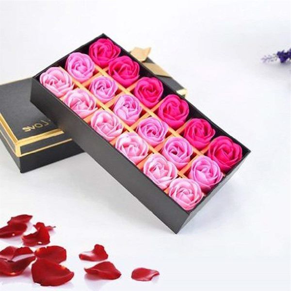 18pcs bath flower floral soap rose petals in gift box for valentines anniversary mother's day birthday
18pcs bath flower floral soap rose petals in gift box for valentines anniversary mother's day birthday
