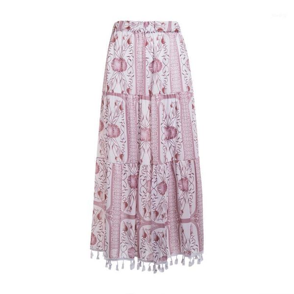 vintage boho floral print long women skirt high waist a line tassel summer casual ruffle beach female skirt1, Black
vintage boho floral print long women skirt high waist a line tassel summer casual ruffle beach female skirt1, Black