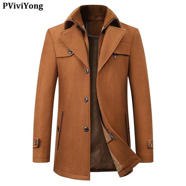 men's wool & blends pviviyong 2021 arrival trench coat men,men's double collar jackets men thicked parka 1933, Black
men's wool & blends pviviyong 2021 arrival trench coat men,men's double collar jackets men thicked parka 1933, Black