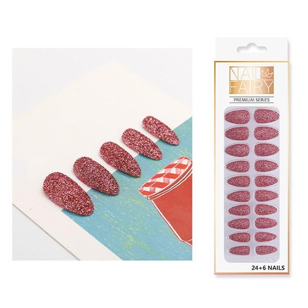24pcs/box exquisite package glitter solid color trendy false nails finished fake nails removable waterproof nail tips 2021 gift, Red;gold
24pcs/box exquisite package glitter solid color trendy false nails finished fake nails removable waterproof nail tips 2021 gift, Red;gold