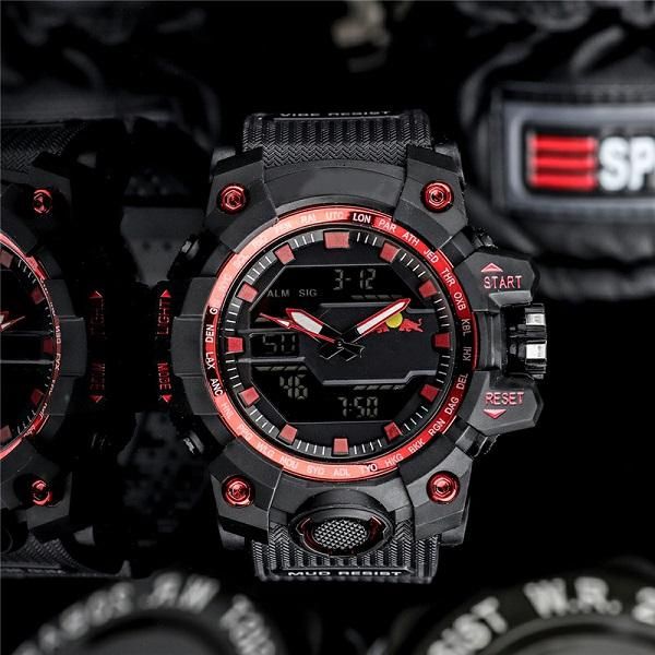 outdoor sports and leisure men's watch led digital watch iced out watch pu belt large dial, Slivery;brown
outdoor sports and leisure men's watch led digital watch iced out watch pu belt large dial, Slivery;brown