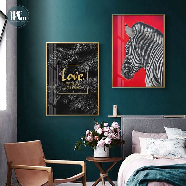 nordic zebra animal letter wall art canvas painting prints posters black plant art pictures for living room morden decor
nordic zebra animal letter wall art canvas painting prints posters black plant art pictures for living room morden decor
