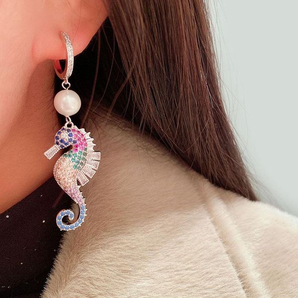 dangle & chandelier fashion colours zircon sea horse drop earring silver color women jewelry long wiggle girls gift
dangle & chandelier fashion colours zircon sea horse drop earring silver color women jewelry long wiggle girls gift