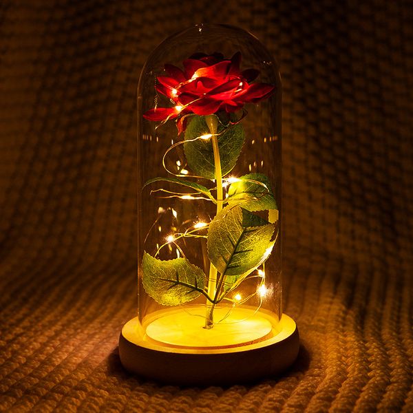 romantic eternal rose flower glass cover beauty and beast led battery lamp birthday valentine's day mother gift home decoration 1022
romantic eternal rose flower glass cover beauty and beast led battery lamp birthday valentine's day mother gift home decoration 1022