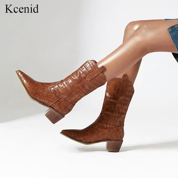 kcenid big size 47 women ankle boots pointed toe slip on autumn winter western boots cowboy square high heels casual shoes woman1, Black
kcenid big size 47 women ankle boots pointed toe slip on autumn winter western boots cowboy square high heels casual shoes woman1, Black