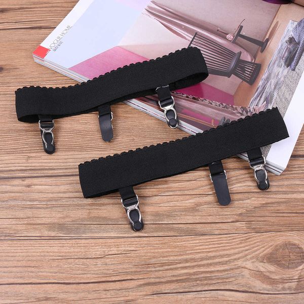 1 pair women black anti-skid harness thigh high garter belts sock holder fastener suspender with clips lingerie accessories, Black;white
1 pair women black anti-skid harness thigh high garter belts sock holder fastener suspender with clips lingerie accessories, Black;white