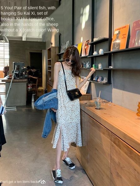 zsyan hu chumei troubled beauty times 2020 autumn new sling suspender floral dress dress mid-length women's ylakd, Black;gray
zsyan hu chumei troubled beauty times 2020 autumn new sling suspender floral dress dress mid-length women's ylakd, Black;gray