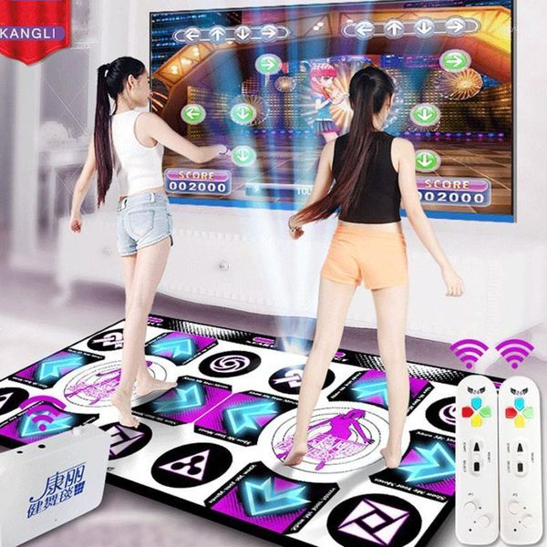 kl double dance mat english menu anti-slip yoga mat dance pads dancer blanket fitness for pc tv with 2pcs wireless remote1
kl double dance mat english menu anti-slip yoga mat dance pads dancer blanket fitness for pc tv with 2pcs wireless remote1