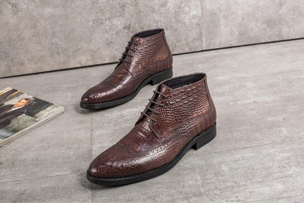 trend leather boots шнуровка бизнес платье обувь большого размера коровьей черный коричневый спецобувь остроконечные toe голеностопного из н, Black
trend leather boots шнуровка бизнес платье обувь большого размера коровьей черный коричневый спецобувь остроконечные toe голеностопного из н, Black
