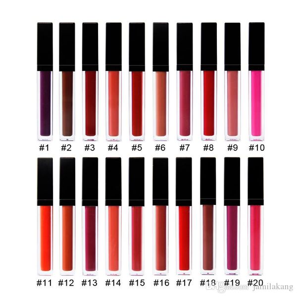 водонепроницаемый matte long lasting lip gloss помады макияж губ 20 цветов жидкий штейн помада пигментированный блеск для губ для женщин губ
водонепроницаемый matte long lasting lip gloss помады макияж губ 20 цветов жидкий штейн помада пигментированный блеск для губ для женщин губ