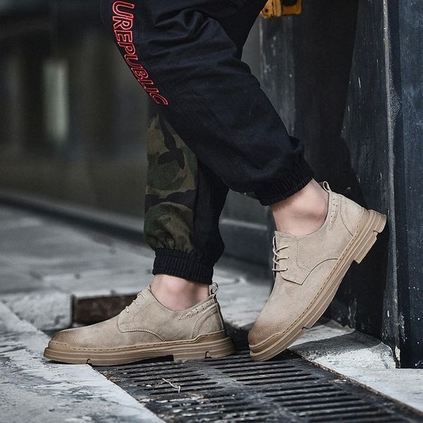 Oxford cow suede Leather Shoes Men Breathable Rubber Formal Dress Shoes lace up Male Office Flats Footwear Mocassin Homme #sf0P
Oxford cow suede Leather Shoes Men Breathable Rubber Formal Dress Shoes lace up Male Office Flats Footwear Mocassin Homme #sf0P