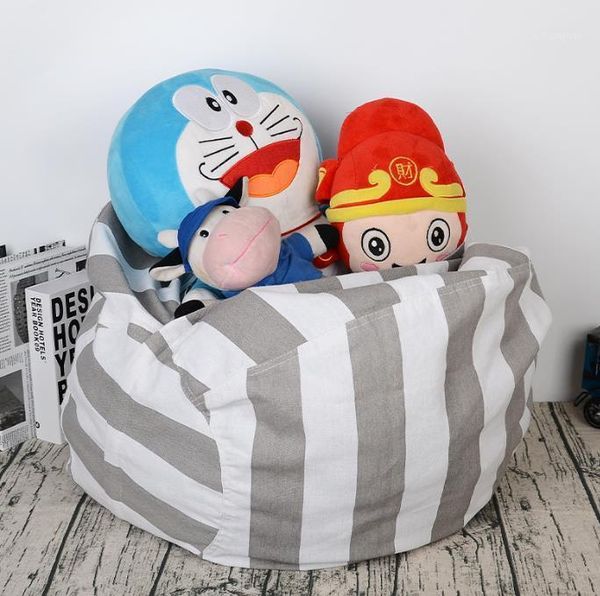 cotton canvas stripes storage bags for stuffed plush toys travel clothes sundries bag large capacity high 50cm / 70cm1
cotton canvas stripes storage bags for stuffed plush toys travel clothes sundries bag large capacity high 50cm / 70cm1