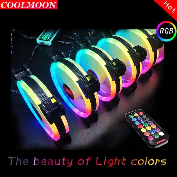 fans & coolings coolmoon light rgb case fan 12cm mute eclipse aurora computer luminous cooling
fans & coolings coolmoon light rgb case fan 12cm mute eclipse aurora computer luminous cooling