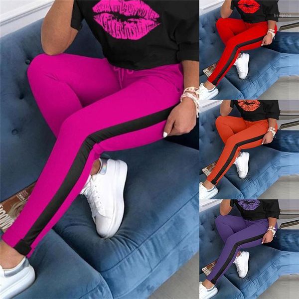 women lip print tracksuit sets lady 2020 summer off shoulder 2pcs set elegant blouse+elastic waist long pants sets1, Gray
women lip print tracksuit sets lady 2020 summer off shoulder 2pcs set elegant blouse+elastic waist long pants sets1, Gray