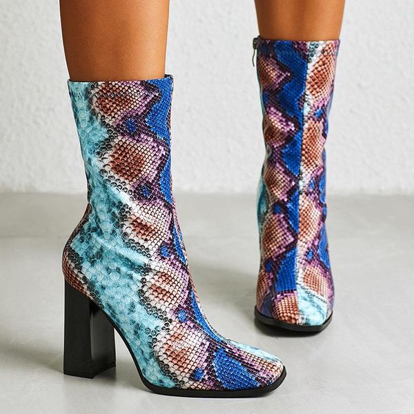 print snake pu women ankle boots zip pointed toe footwear thick high heels female boot party shoes women 2020 new winter, Black
print snake pu women ankle boots zip pointed toe footwear thick high heels female boot party shoes women 2020 new winter, Black
