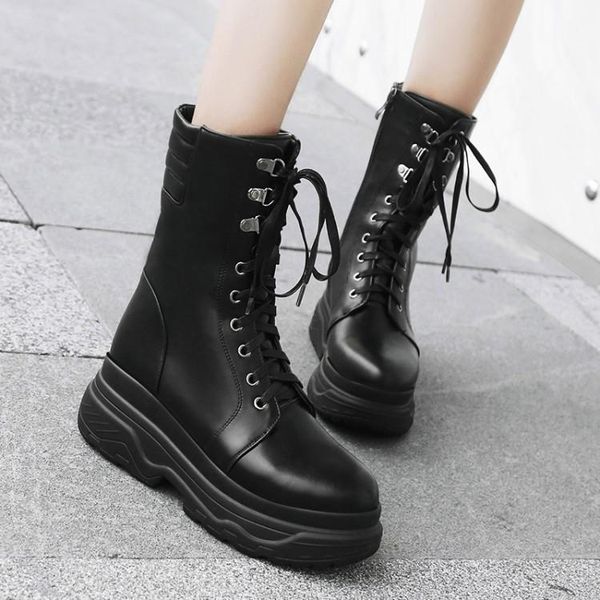 boots pxelena biker motorcycle women lace up thick flat platform creepers punk rock gothic ankle riding boot shoes, Black
boots pxelena biker motorcycle women lace up thick flat platform creepers punk rock gothic ankle riding boot shoes, Black
