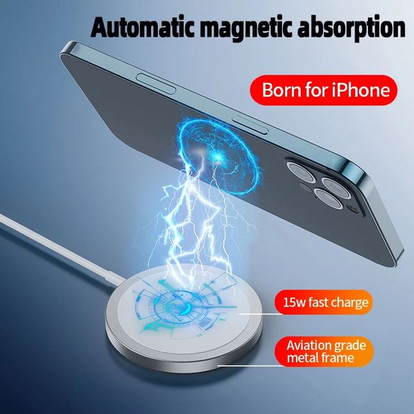 15w qi magnetic wireless charger for iphone 12 mini 11 pro max x induction fast wireless charging pad for samsung xiaomi huawei
15w qi magnetic wireless charger for iphone 12 mini 11 pro max x induction fast wireless charging pad for samsung xiaomi huawei