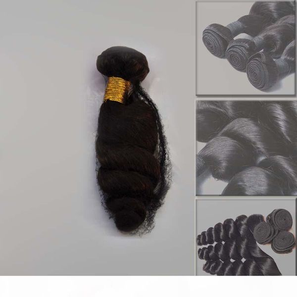 elibess brazilian loose wave virgin hair unprocessed remy human hair extensions 3 bundles, dhl, Black 
elibess brazilian loose wave virgin hair unprocessed remy human hair extensions 3 bundles, dhl, Black