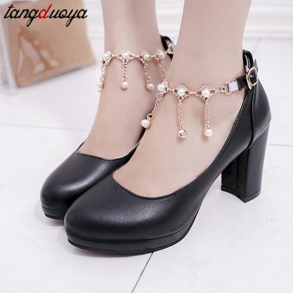 dress shoes platform wedding woman pearl heels women square heeled ladies pumps office summer high talon femme1, Black
dress shoes platform wedding woman pearl heels women square heeled ladies pumps office summer high talon femme1, Black