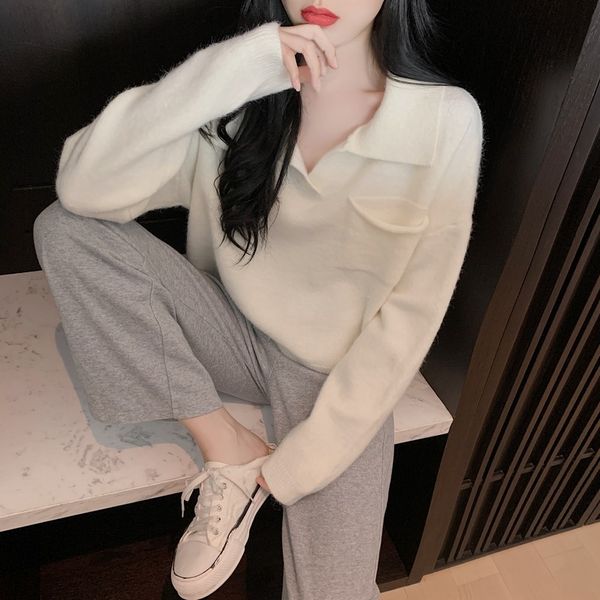 autumn 2020 new loose and thin lazy style korean casual pullover long sleeve sweater for women
autumn 2020 new loose and thin lazy style korean casual pullover long sleeve sweater for women