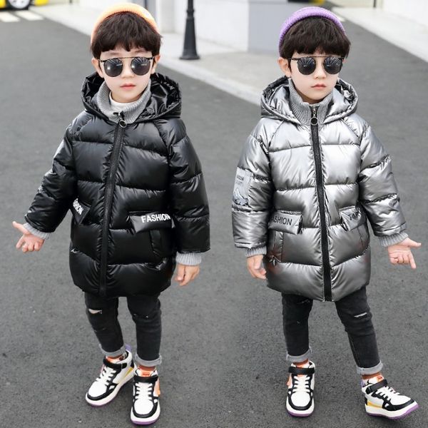 children's coat autumn and winter fashion fashion boys and girls bright cotton padded and thickened outer suit, Blue;gray
children's coat autumn and winter fashion fashion boys and girls bright cotton padded and thickened outer suit, Blue;gray