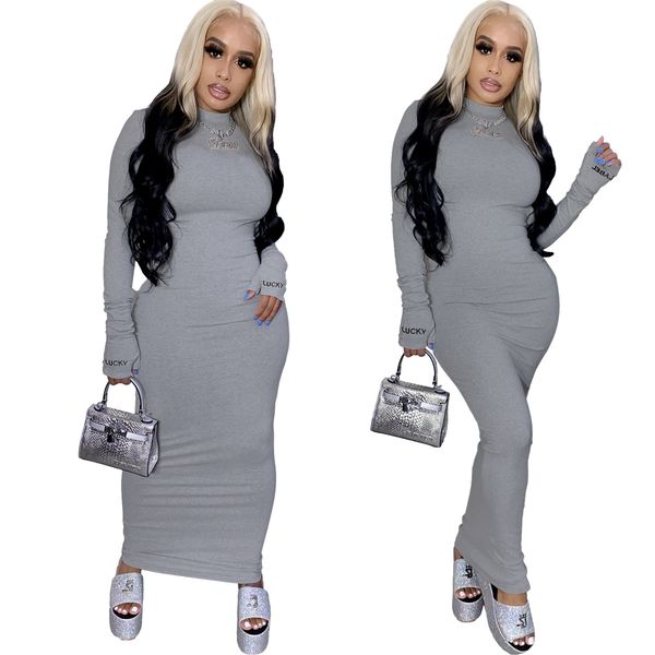 l173 cross-border european and american womens clothing wholesale lucky label embroidery backless sheath long dress, White;black
l173 cross-border european and american womens clothing wholesale lucky label embroidery backless sheath long dress, White;black