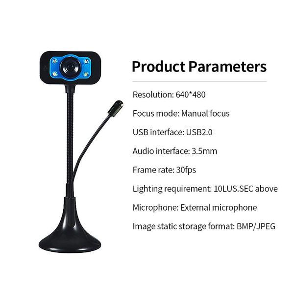 подключите и играйте 480p usb webcam drive свободного usb веб-камеру с внешним микрофоном заполняющего света лампой для портативных пк
подключите и играйте 480p usb webcam drive свободного usb веб-камеру с внешним микрофоном заполняющего света лампой для портативных пк