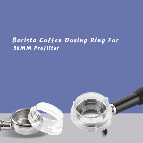 new intelligent dosing ring brewing bowl powder espresso barista for 58mm profilter coffee tamper q0109
new intelligent dosing ring brewing bowl powder espresso barista for 58mm profilter coffee tamper q0109