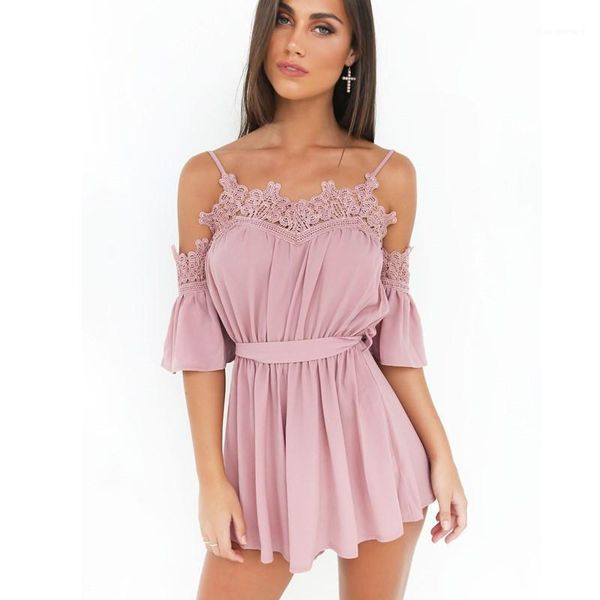 pink jumpsuit combinaison pantalon femme 2019 women's short sleeve body floral lace spaghetti strap beach romper shorts playsuit1, Black;white
pink jumpsuit combinaison pantalon femme 2019 women's short sleeve body floral lace spaghetti strap beach romper shorts playsuit1, Black;white