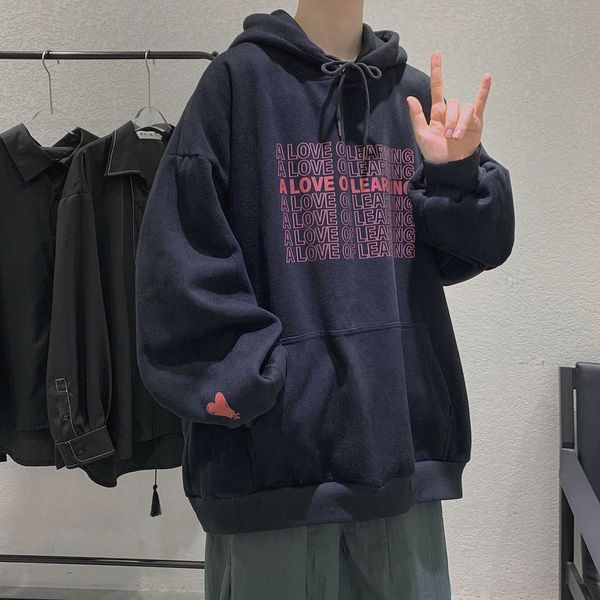 2021 men's casual oversize hoodies winter new woman korean streetwear hooded sweatshirts male fashion clothing 7k8s, Black
2021 men's casual oversize hoodies winter new woman korean streetwear hooded sweatshirts male fashion clothing 7k8s, Black