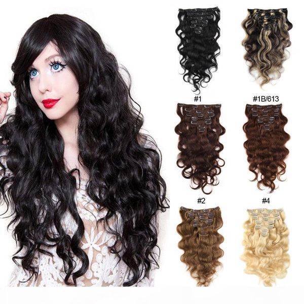 good feedback quality clip in human hair extensions indain virgin hair, 10pcs set 160g body wave blonde brown black hair clips
good feedback quality clip in human hair extensions indain virgin hair, 10pcs set 160g body wave blonde brown black hair clips