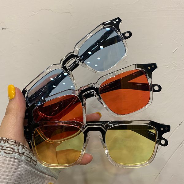 ins super fire net red sunglasses 2020 new fashion men's and women's hip hop couple glasses, White;black
ins super fire net red sunglasses 2020 new fashion men's and women's hip hop couple glasses, White;black
