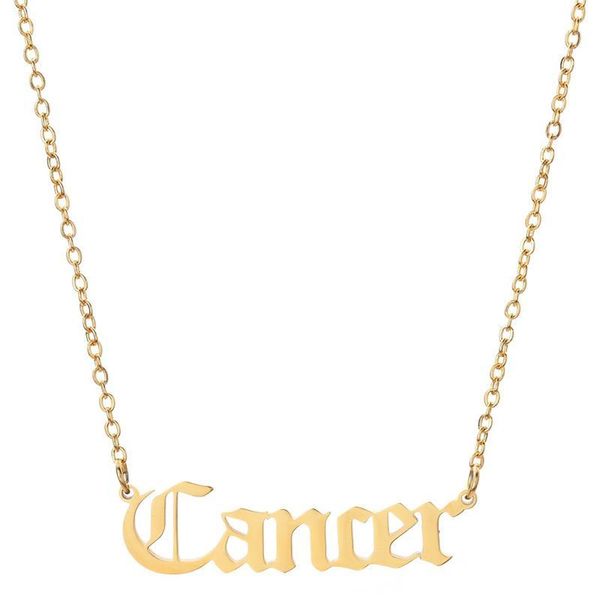new stainless steel necklace gold color sign of 12 constellations series connector chain necklaces jewelry gift 45cm long, 1 pc, Silver
new stainless steel necklace gold color sign of 12 constellations series connector chain necklaces jewelry gift 45cm long, 1 pc, Silver